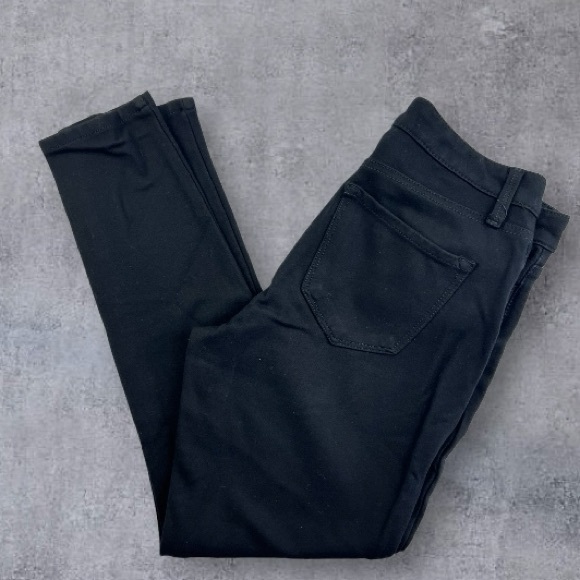 Nine West Stretchy Gramercy Skinny Jeans Women's Solid Black - Picture 6 of 15